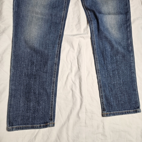 Joe’s Jeans Marcia Wash Blue Denim Mid-rise Straight Leg Cropped size 27 - Picture 5 of 8